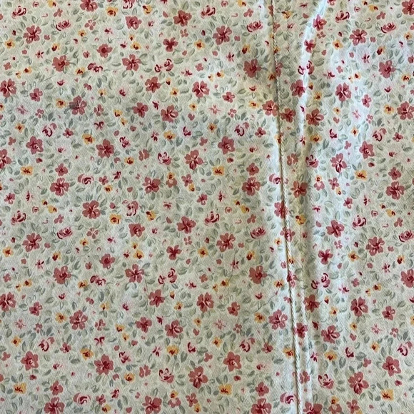 Jackpot floral cream and pink midi skirt size 0 - Picture 2 of 6